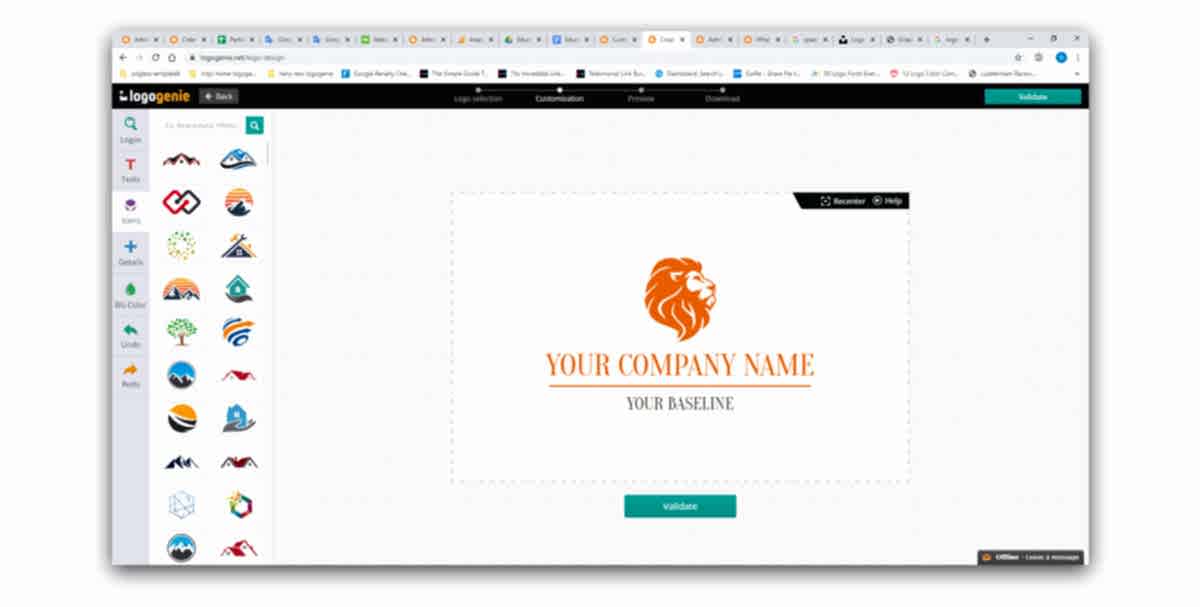 Logogenie'nin logo üreticisi