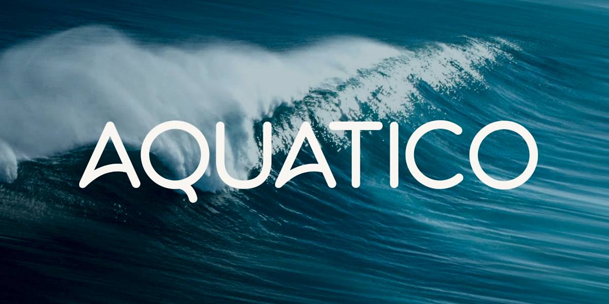 Aquatic Font Logogenie