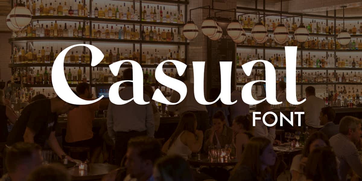 Font Casual Logogenie
