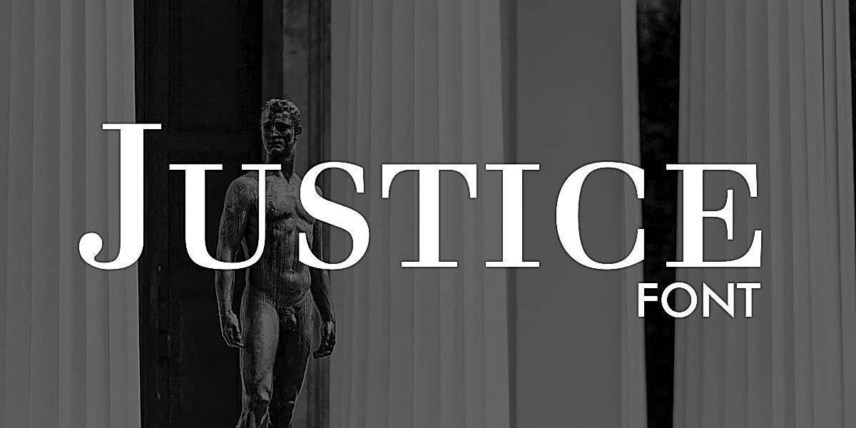 Font Justus Logogenie