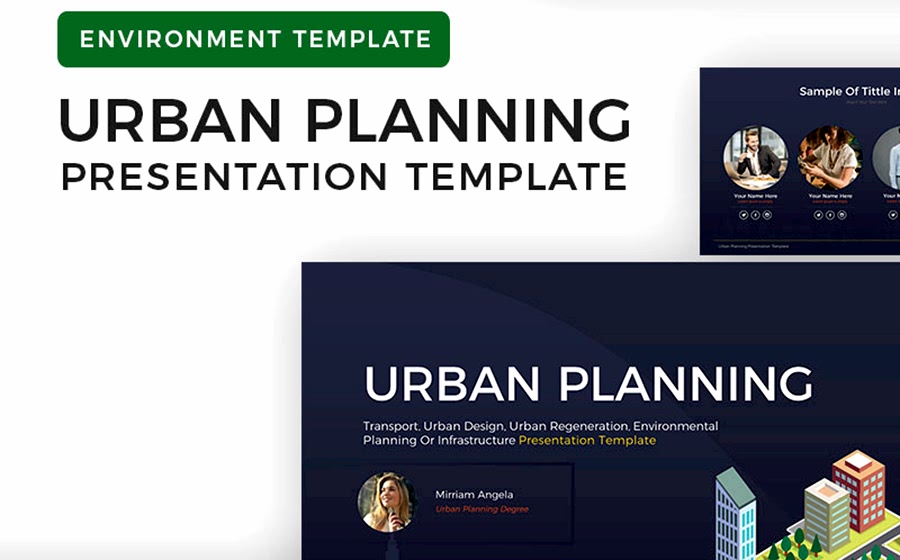 Kentsel Planlama PowerPoint Teması