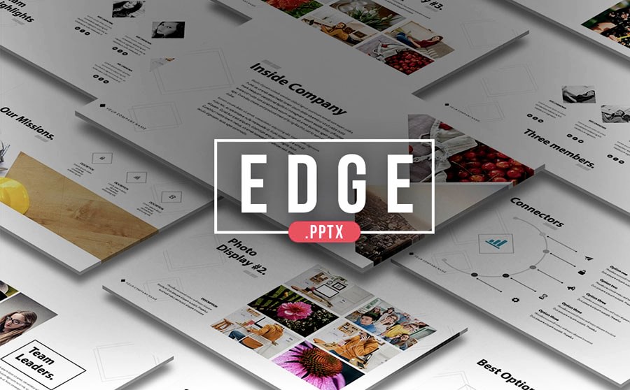 Edge PowerPoint Sunum Teması