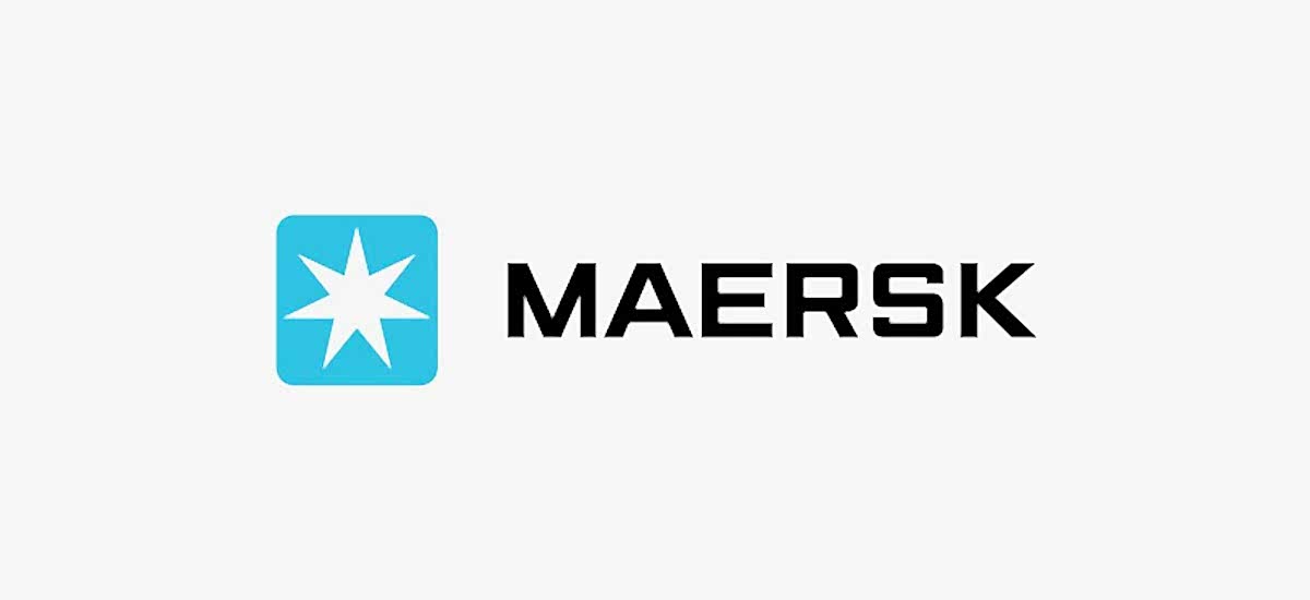 Maersk logo design