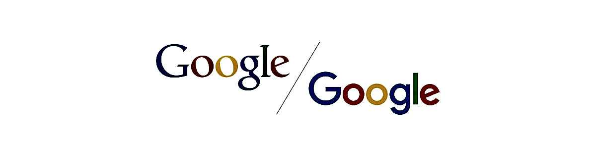 Google logo evrimi