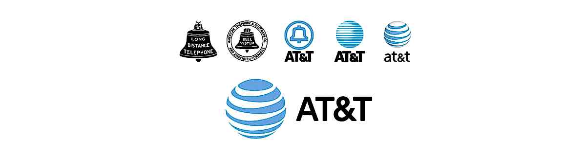 AT&T logo evrimi