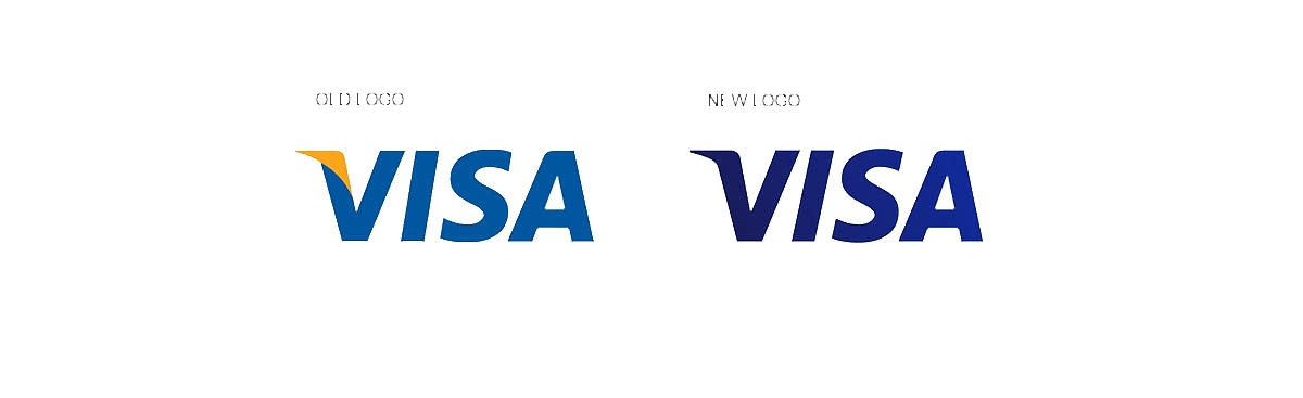 Visa logo evrimi